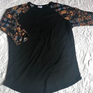 Black Randy with Floral Arms